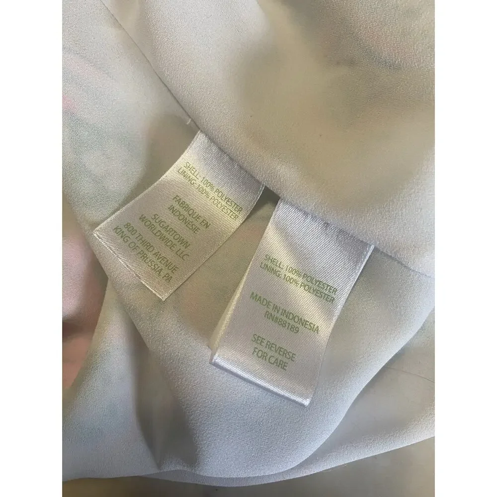 Lilly Pulitzer Jackie Shift Dress Resort White Girls Best Friend Size large - Picture 3 of 4